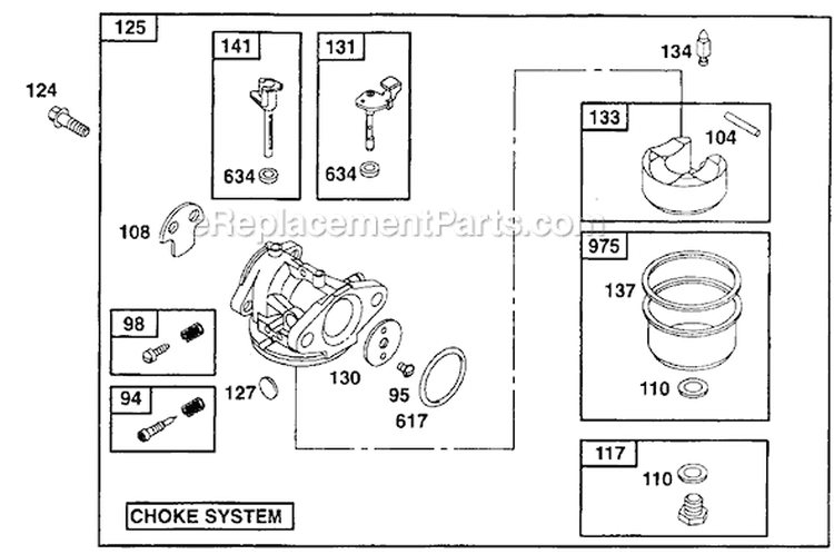 Page A Diagram and Parts List for 1052-0  Briggs and Stratton Pressure Washer